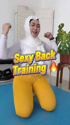 One of the best back workout — no more bad posture, dan spare tyre kat belakang.  Rest 1 min setiap exercise 📌Buat Sexy Back Training ni 2x tau for this week.