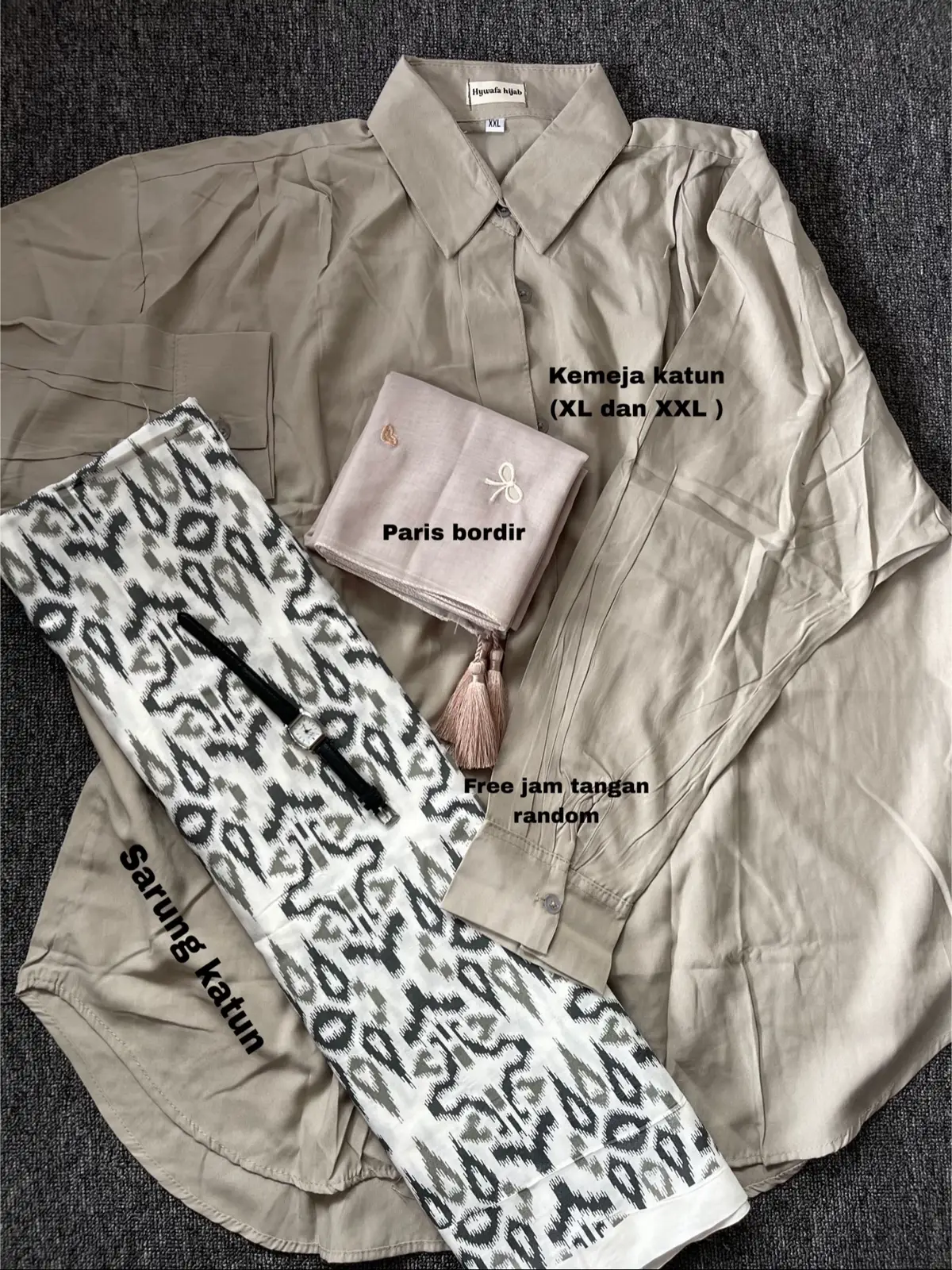 Outfit santriwati Indonesia 🇮🇩