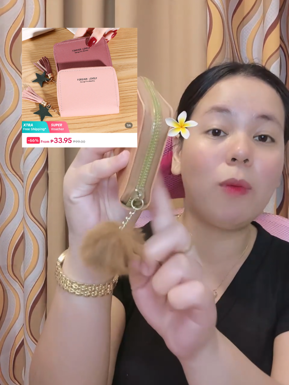 Wallet for Women✨ ang mura nalang!!  Disclaimer: Price may change time to time.  #wallet #walletforwomen #walletforcards #giftidea #affordablewallet 