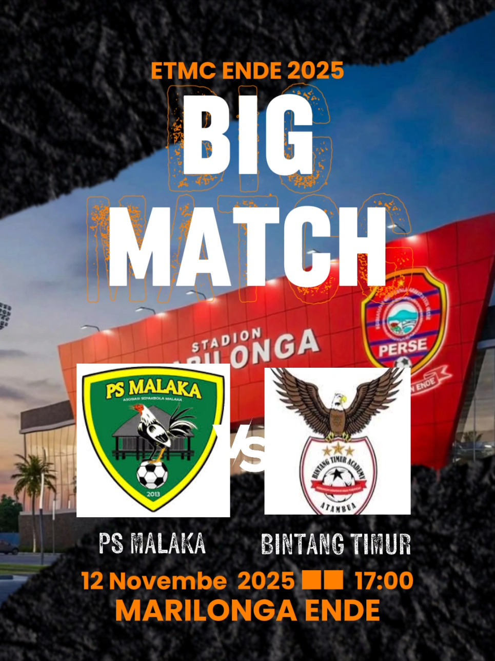 Duel Perbatasan  PS MALAKA vs BINTANG TIMUR  #nttpride🏝🔥kupangntt💯 #ETMC #psmalaka #bintangtimur 