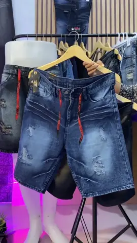 A2F-PROMO CELANA PENDEK JEANS SOBEK PRIA DISTRO TAGLING PREMIUM Short