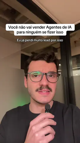 Venda de Agentes de IA de alto nível e alto ticket é sempre feita por CALL