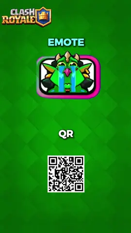Emotes Qr Codes 2025 #clashroyale #fyp 