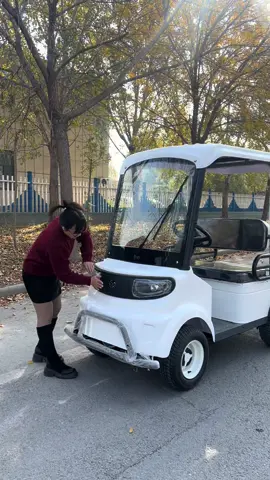 用我们的电动四轮车为您的一天提供动力！#ElectricDrive#ZeroEmissionsVehicle#CleanEnergyCars#SustainableRides#FamilyCar