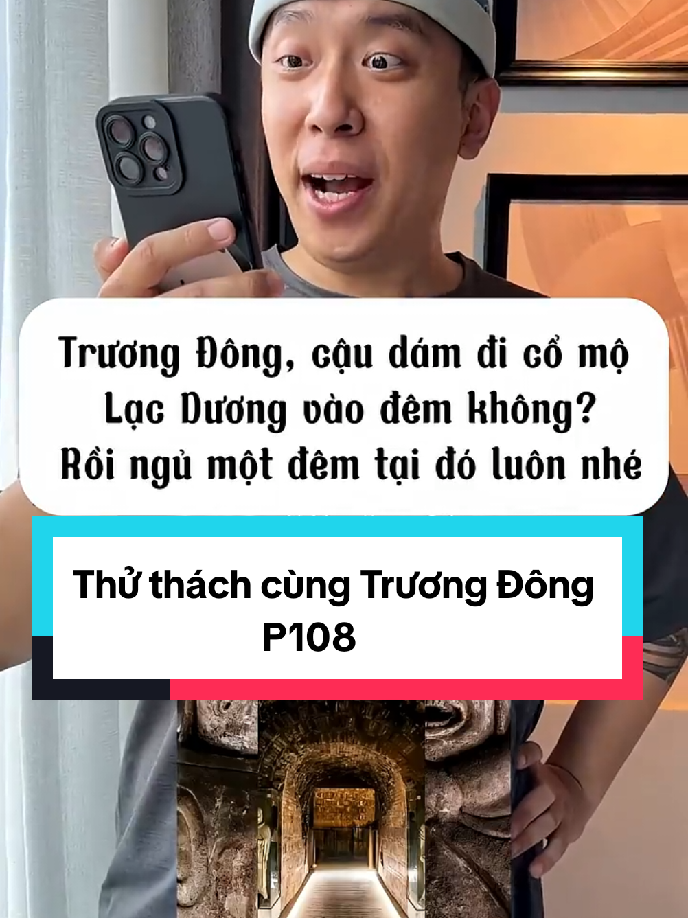 P108 | Thử thách cùng Trương Đông#nhimxu #xuhuong #thuthach #haihuoc    