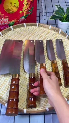 Bộ dao 5 con thép không rỉ quá rẻ luôn #daothepnhat #daotheptrangkhonggi #daobep 