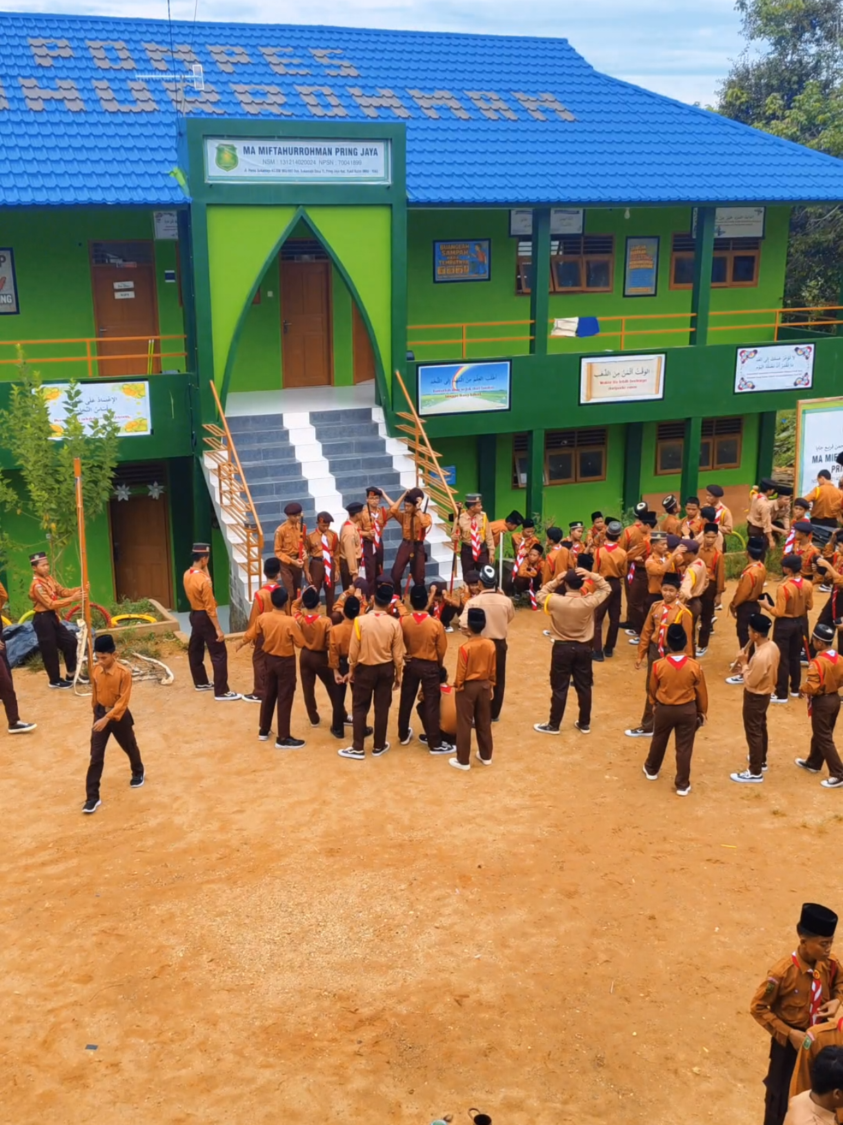 Salam Pramuka #fyppppppppppppppppppppppp #santrikeren #ponpesmiftahurrohmanpringjaya #inhu_riau 