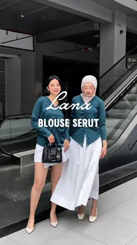 ootd check with Lana blouse #fyp 