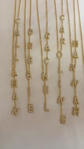 Lariat PAVE name necklace😍