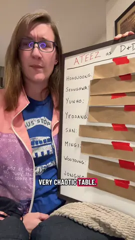 This is… 90% canon, 10% cramming for the exam. #ateez #atiny #atinyateez #dnd 