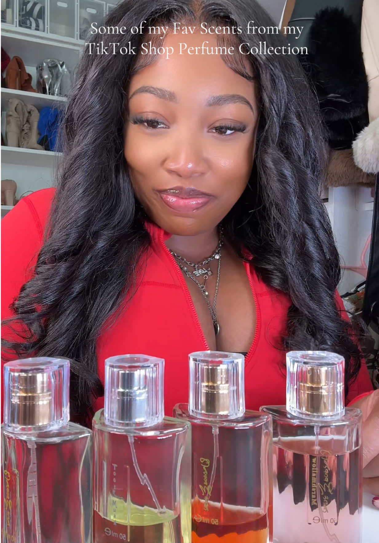 Let me show y’all some of my favorite scents from my tiktok shop perfume collection 😌 #tiktokshopfinds #perfumetiktok #perfume #arabianperfume #luxuryperfume 