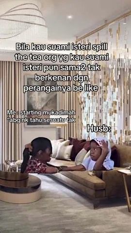 Sejak jdi surirumah ni tempat gossip utama adalah suami 😂🤣. Nasib suami melayan. Wakakaakkas #meme #MemeCut #fyppppppppppppppppppppppp #fypシ゚viral 
