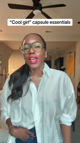 Here are the essentials for your cool girl capsule! 🙌🏾 You'll want to have these in your wardrobe to have a stylish foundation to build your personal style upon!  Save this video for when you build yours — or if you don’t feel like doing all the work, I did the shopping for you... just DM me and I’ll send you a code to get my new Capsule Wardrobe guide! 💅🏾 . #styletips #capsulewardrobe #coolgirls #TikTokEncyclopediaContest 