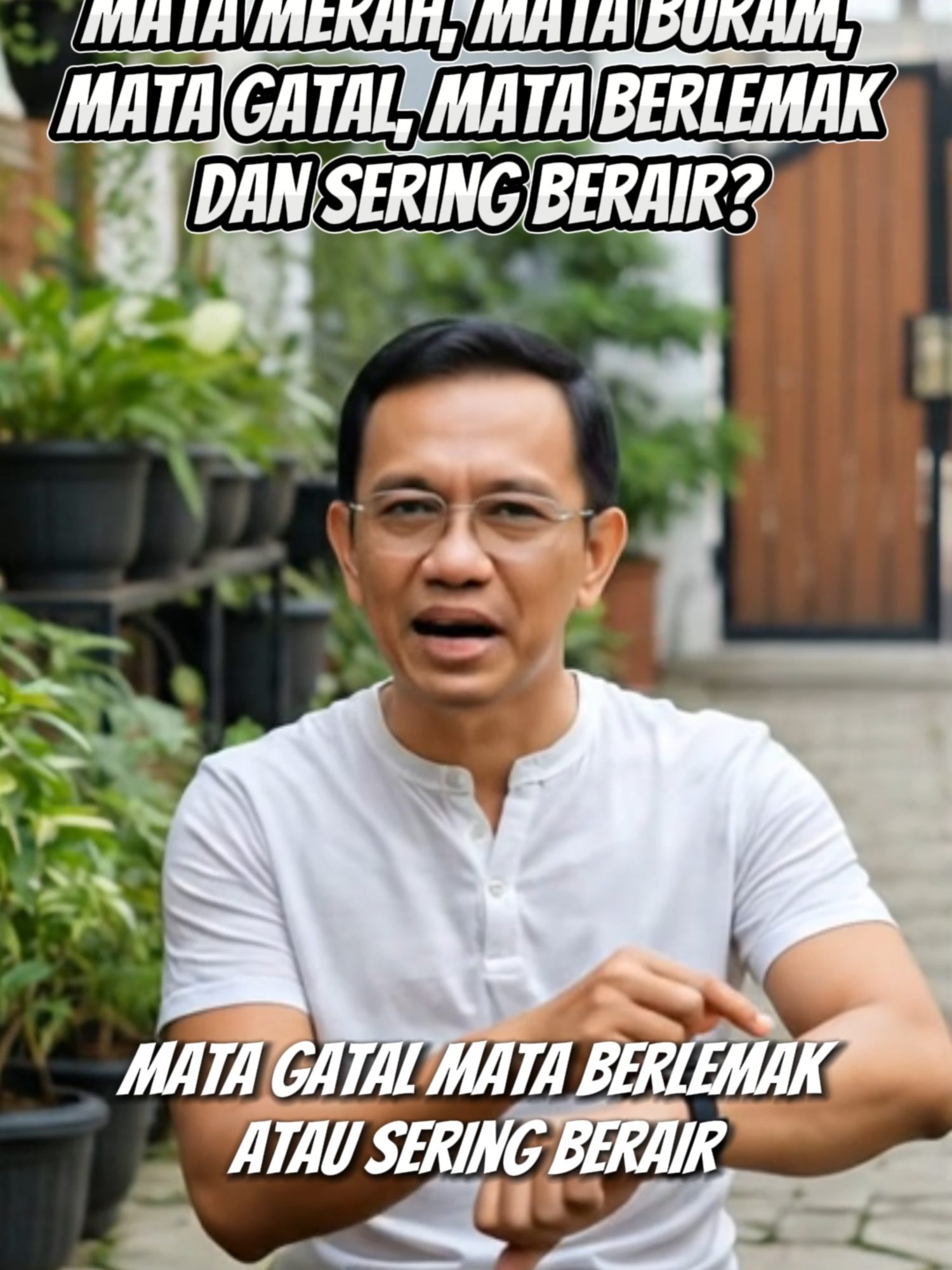 Mata rabun, mata katarak, mata merah, mata buram, mata gatal, mata berlemak dan sering berair? #matarabun #matakatarak #matamerah #mataburam #tetesmata