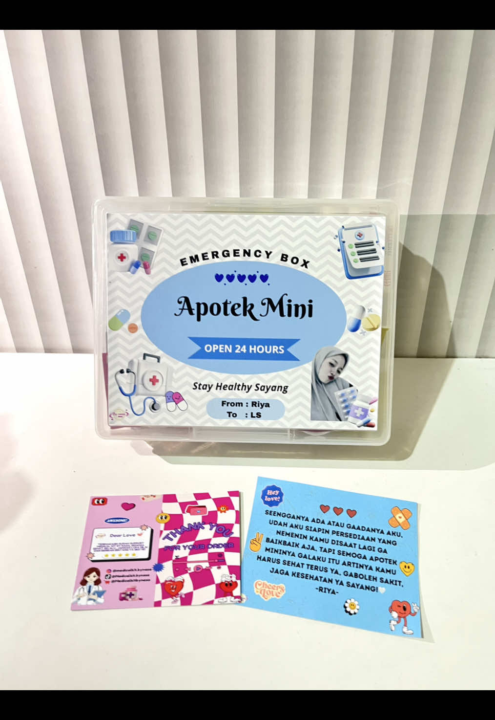 REQUEST CUSTOMER💊🩷🩹#medicalkit #apotekmini #apotekminibuatpacar #apotekminibuatayang #ldr 