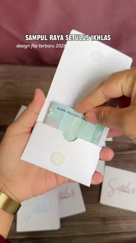 Cantik sangat sampul ni kalau ada beg kuning cepat tau sebab sold out lagi ! #sampulraya2026 #sampulduitraya 
