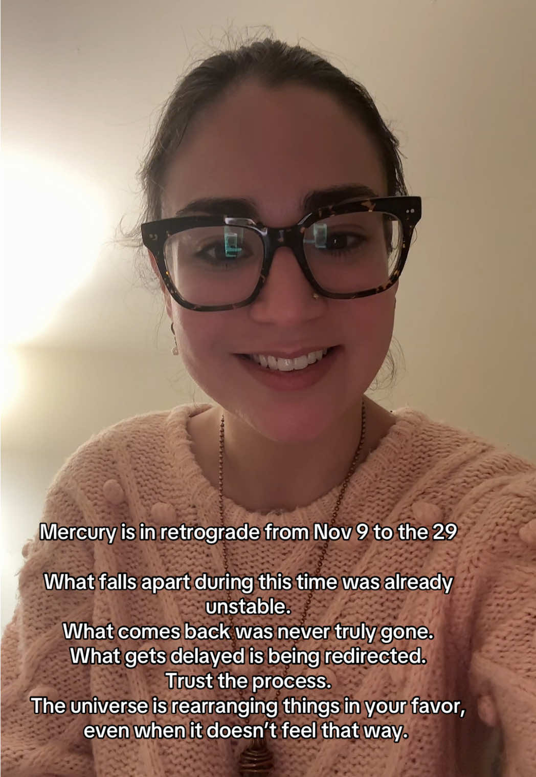 Mercury is in retrograde from Nov 9 to the 29 Trust the process.  The universe is rearranging things in your favor, even when it doesn’t feel that way.  #mercuryretrograde #astrology #witchtok #spirituality #metaphysical 