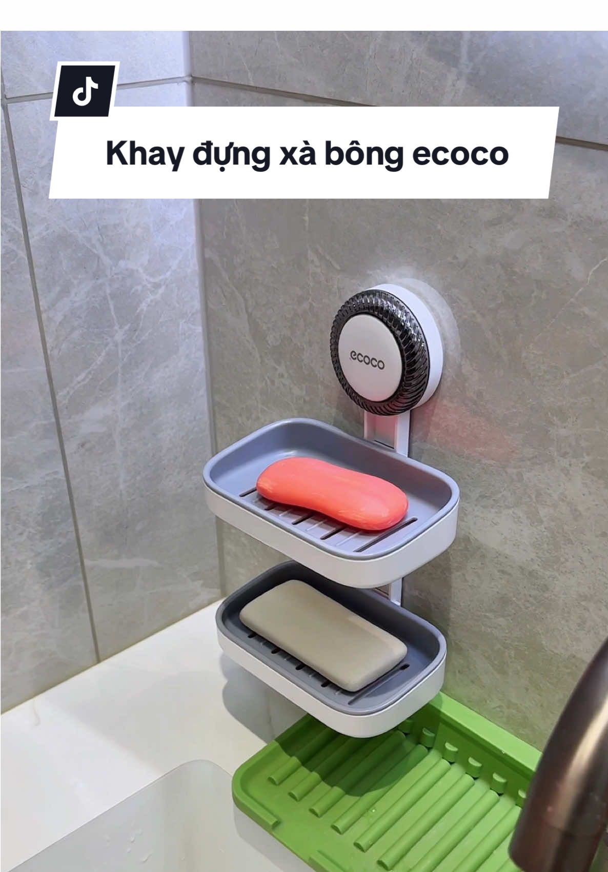 Khay đựng xà bông ecoco cao cấp #khaydungxaphong #khaydungxabong #decorsiuxinh #giadungtienich 