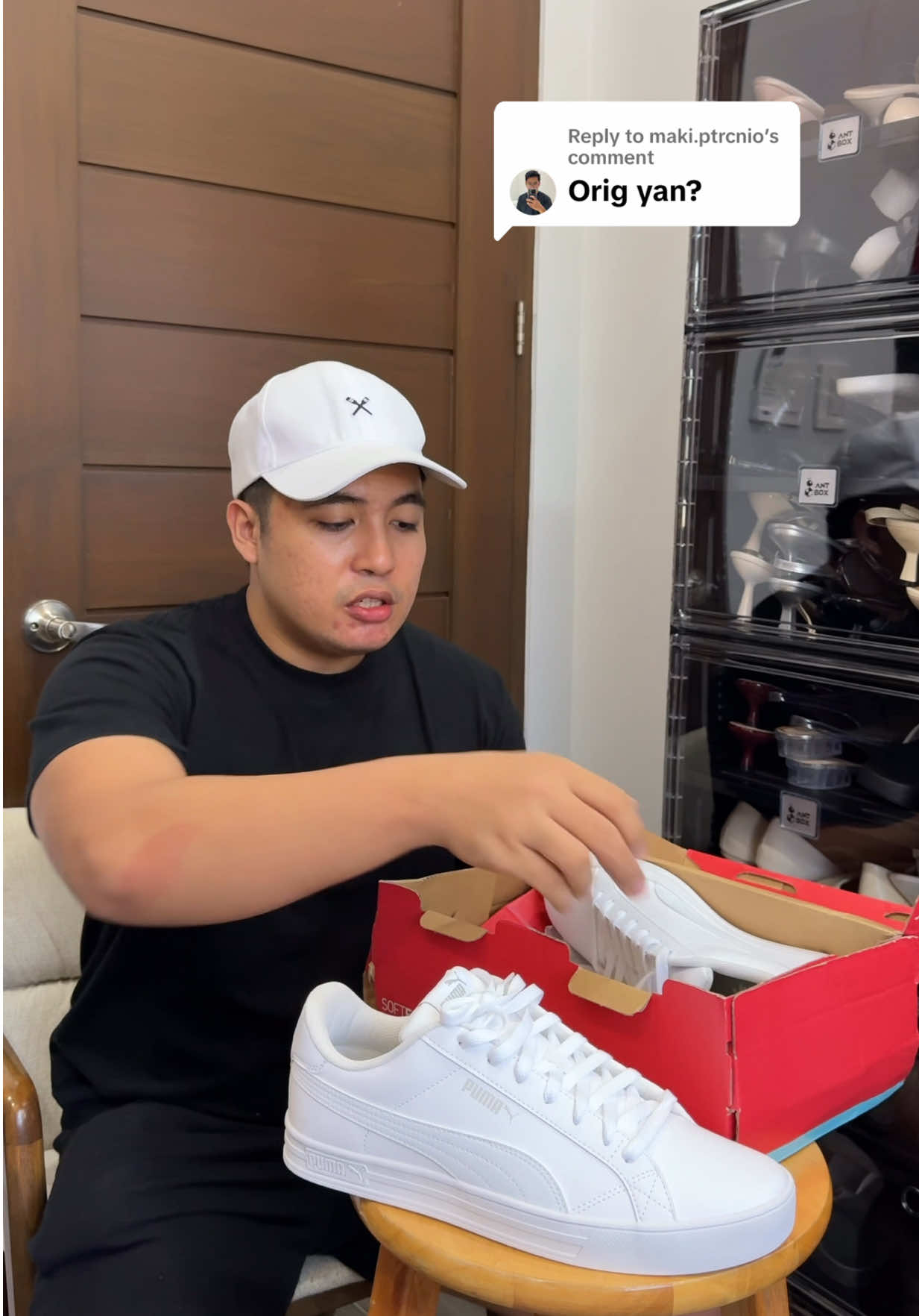 Replying to @maki.ptrcnio yes original to mga boss Legit store yan ni puma dito sa tiktok naka sale sila ngayon habang may available pa check out na agad #allwhite #outfitcheck #budol #basicfit #puma 
