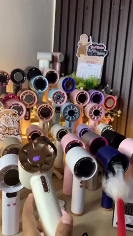 【Queen008】USB Mini Fan Kipas High-speed kipas kipas angin Digital Display Adjustable Turbo kipas Fan USB Mini Fan