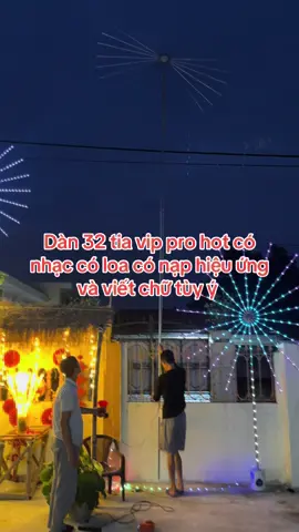 Dàn led pháo hoa 32 tia vip PROMAX #led #ledphaohoa #ledchongchong 