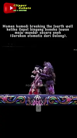 Gerakan glitch wayang golek bikin Cepot bingung! Balik lagi, balik lagi!	#BreakingTheFourthWall #WayangGolek #Cepot #GerakanAneh #SundaLucu #kocak 
