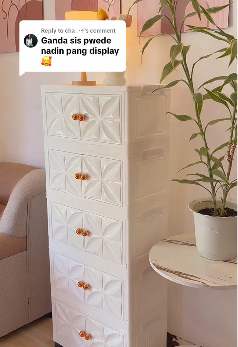 Replying to @cha .⋆♱ superb worth it to! Lagayan ng groceries, damit, gamit at ng mga anek anek!🥹  @SIV Homedeco PH 🔥