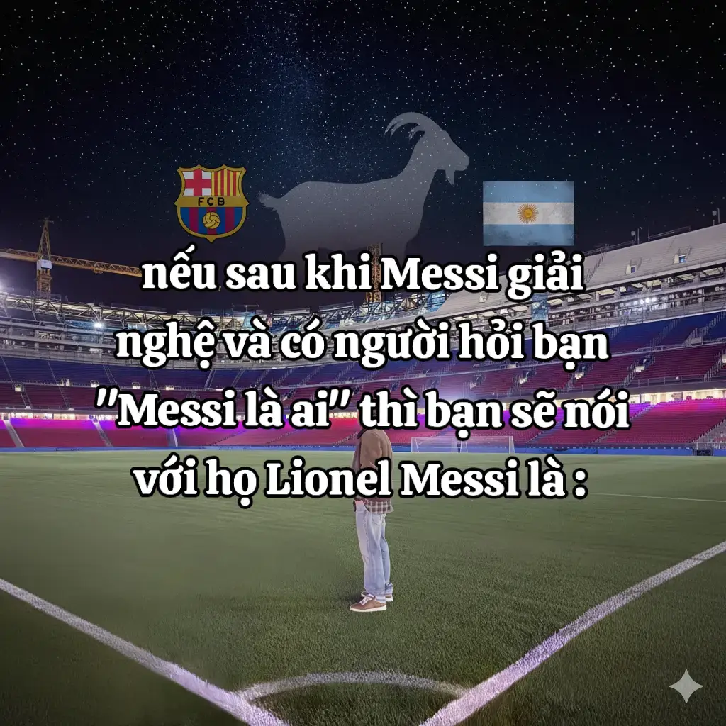 với bạn messi là ai#messi #football #goat #xh 