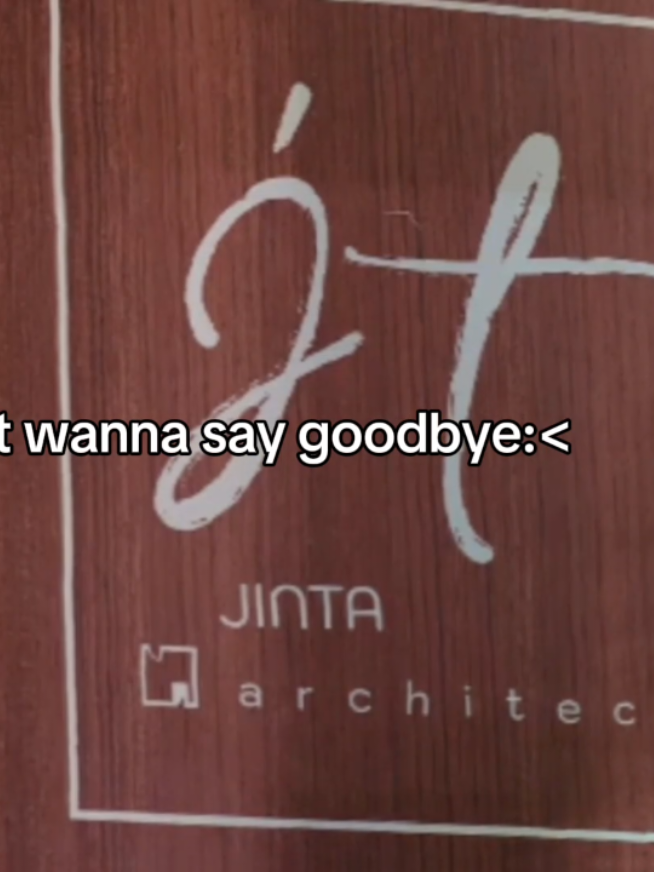 #LOVEDESIGN | Will miss u oakbabrin and Jinta architect:<< |  #kaojane #supassra_sp #janeeyeh #foryou 