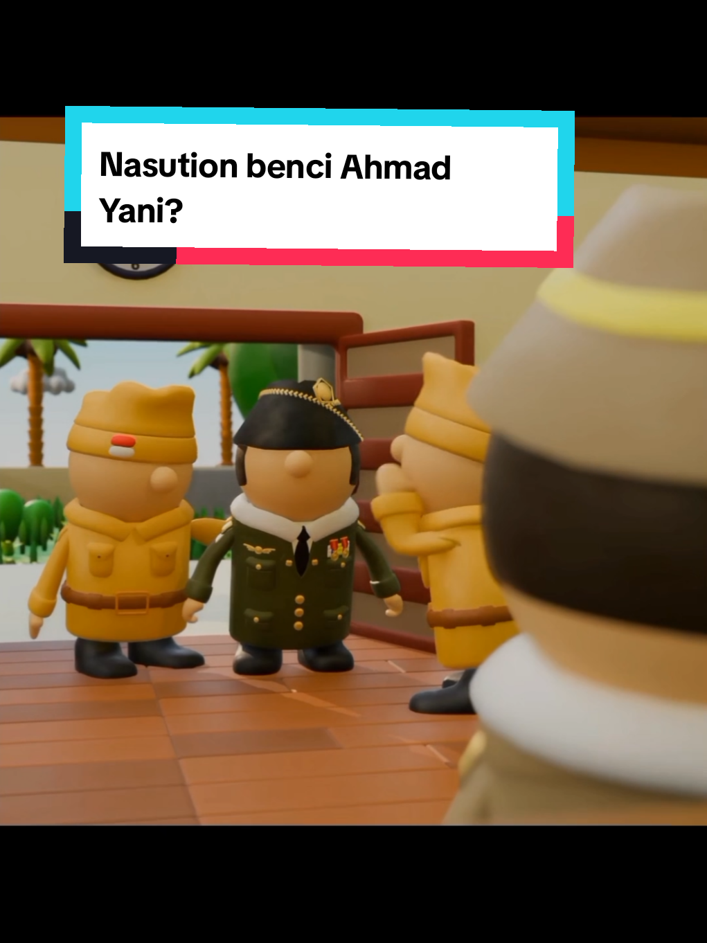Nasution benci Ahmad Yani? fullnya ada di YouTube yaa :) #ahmadyani #animasi #animasiindonesia #PioNik #sejarah 