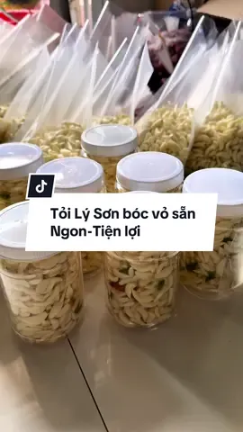 Tỏi Lý Sơn lột vỏ sẵn quá là tiện lợi.Vừa thơm vừa ngon#thinhhanh #viralvideo #Suongbantoi #xuhuong2025 #toilyson 