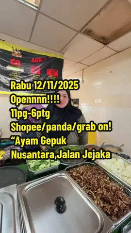 Gaisss rabu kedai buka mcm biasa, ada talapia utk harini ok #ayamgepuknusantara #ayamgepuknusantarakl #top10klfoodie #ayamgepuk #rasapedasketagih 