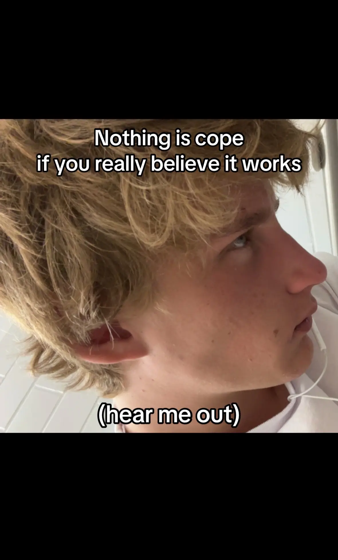 nothing is cope really #looksmax #mog #conciousness #fypシ 