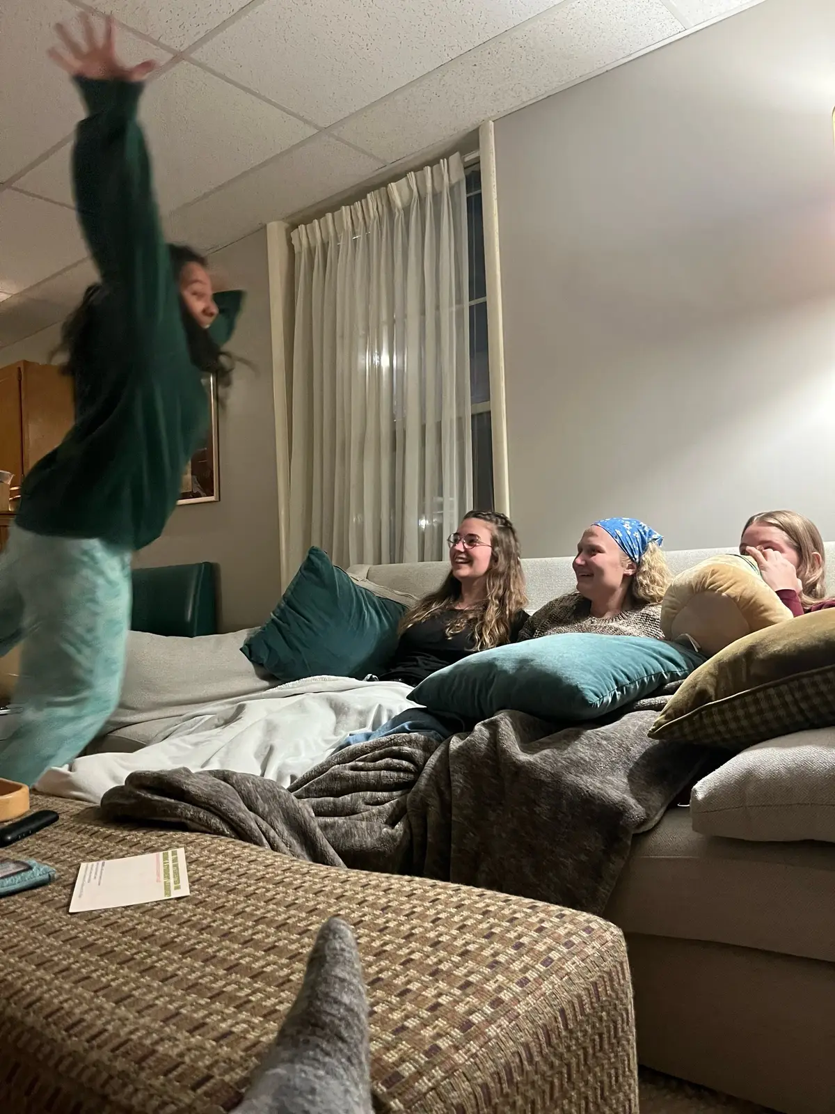 took a little jump today