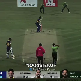 Haris Rauf Brilliant Bowling Today Against Srilanka 🔥❣️. #harisrauf #pakvssl #foryoupage #viral #growmyaccount @TikTok 