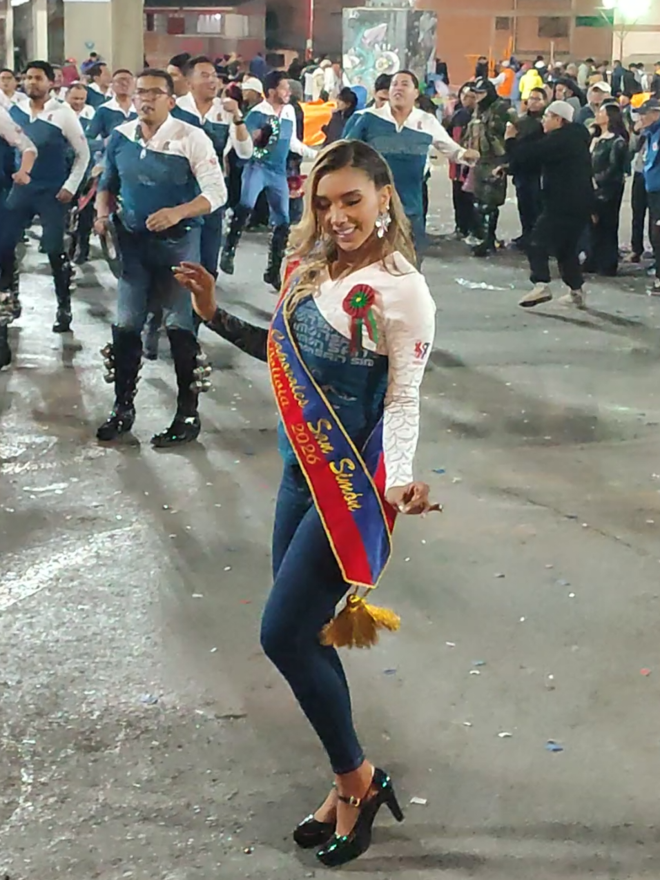 Caporales San Simón bloque La paz 🔵🔴 en el 1er convite  #sansimonlapaz #bolivia #primerconvite 