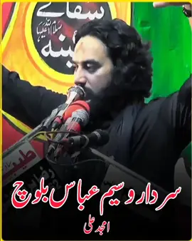 سردار وسیم عباس بلوچ       #foryoupage #zakirwaseembaloch313 #yahussainعُ🙏🏻🚩🚩 #yaAli 