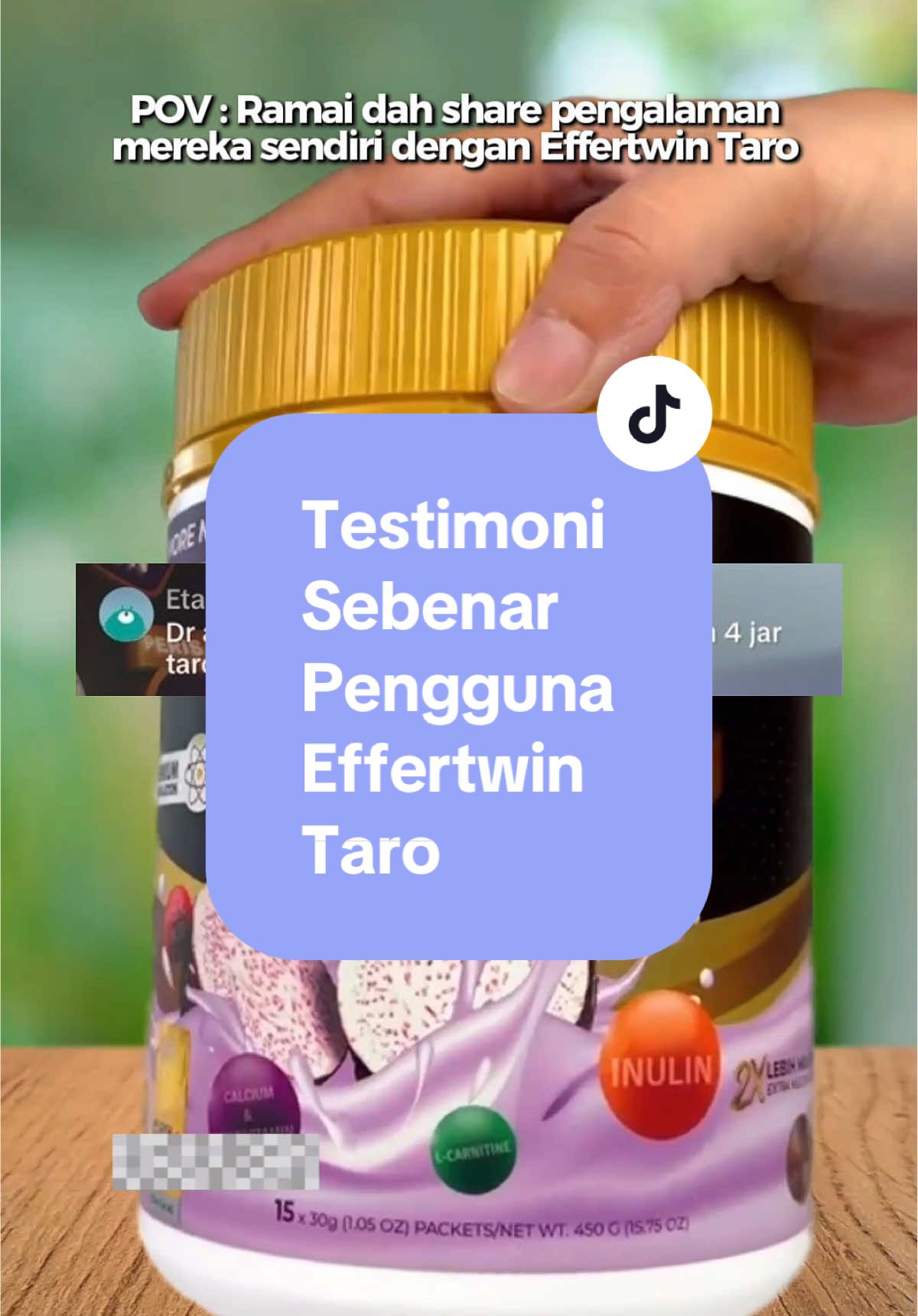 Feedback sebenar dari pengguna Efferty 💜 Baca sendiri pengalaman mereka & rasai inspirasi untuk ikhtiar sihat 🥰 #efferty #effertyhq #drraihanaismailofficial 