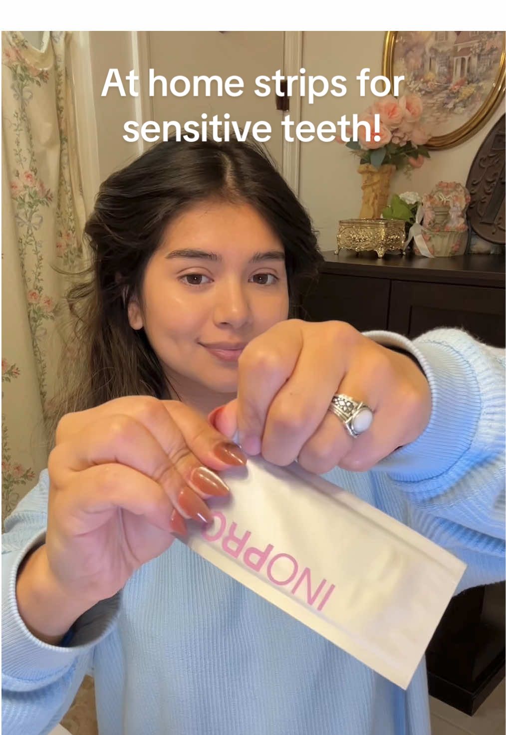 @Smile&Shine Essentials such a great find ! getting results at home which is PERFECT.  #tiktokshopfinds #athomestrips #amazonfinds #athomehacks 