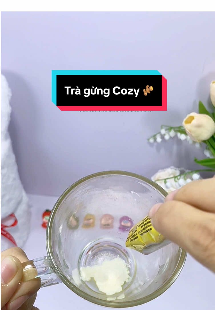 Sắp vào đông ❄️ rùi giữ ấm cơ thể rất cần thiết, mỗi ngày 1 ly trà gừng ấm bụng rất tốt cho sức khỏe nè 😍#mebapreview #tragung #tragunghoatan #cozy #hotginger 