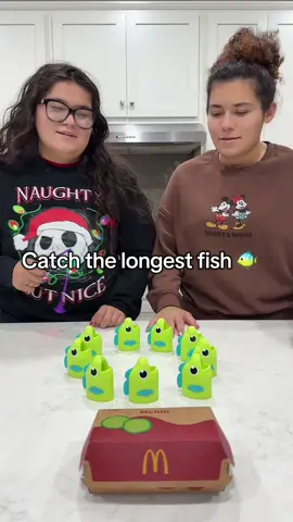 Catch the longest fish… win a McRib #mcdonalds #mcrib #G#GameNightF#FamilyFunboardgame
