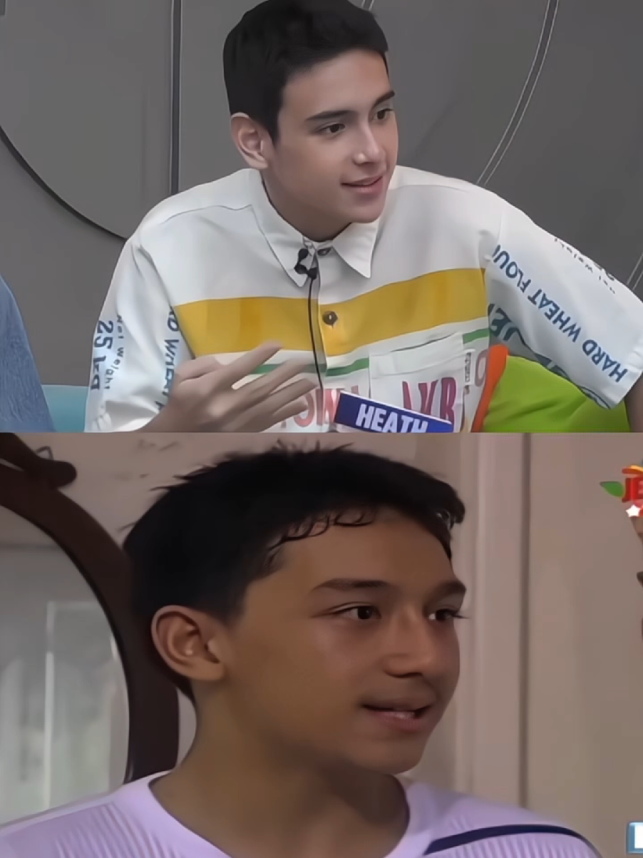 Both are so identical it's so uncanny.  Parang twins lang talaga and father and son 😱 #fyp #blowthisup #heathjornales #michaelroyjornales #pbbheath 