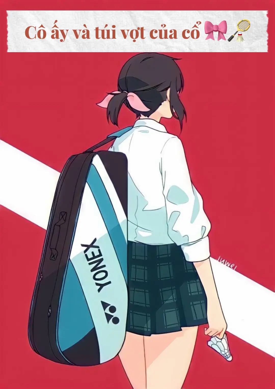 Balo của mấy bông hồng sân cầu 🎀 #caulong #badminton #caulongvietnam 