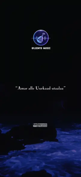@Leento Music #Amar_Alle_uurkaad_ku_taalaa#somalitiktok #foryoupage #fypシ゚ #viral 