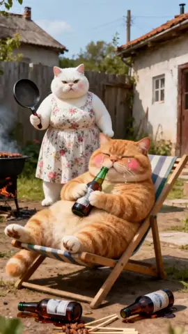 #funny #orangecat #aivideo #cat #fup 