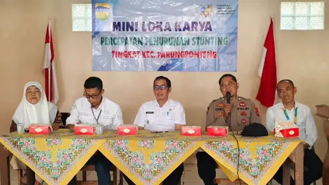 Kegiatan Camat Parungponteng Mini Loka Karya Percepatan Penurunan Stunting Tingkat Kec. Parungponteng Tahun 2025 @dedimulyadi✅️ @Retno Widyastuti @CNY @CNY Corner @Kang Asep Sopari 73  #kesehatan 