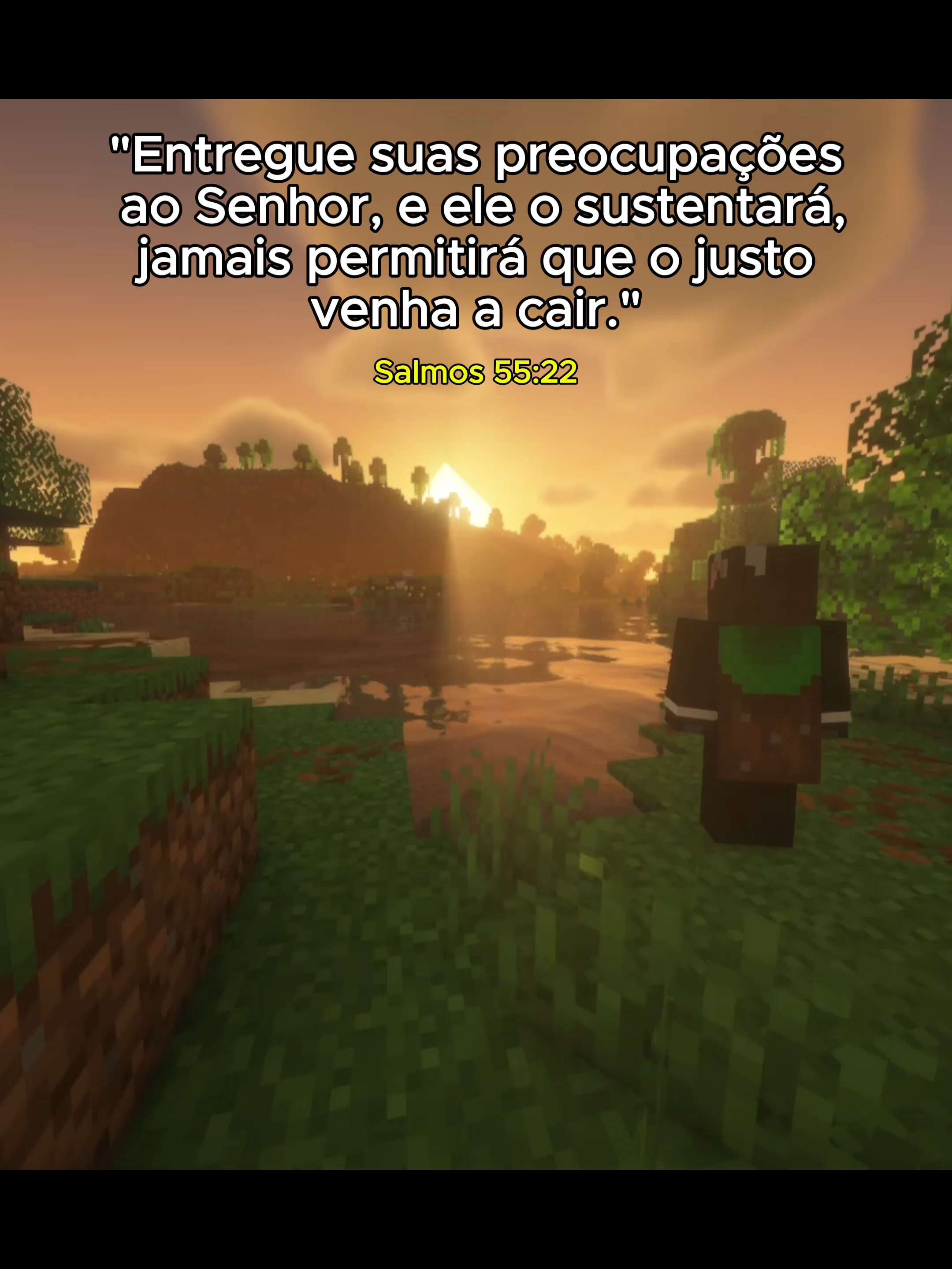 Amém ? #Minecraft #Deus #biblia #salmos #vibes #paz #mojang #reflexion #fyp #foryou #fouryoupage #viral_video