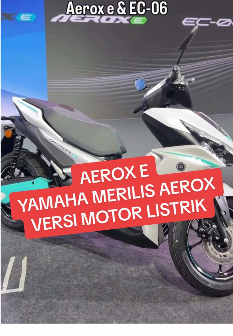 Yamaha resmi meriois Aerox versi listrik