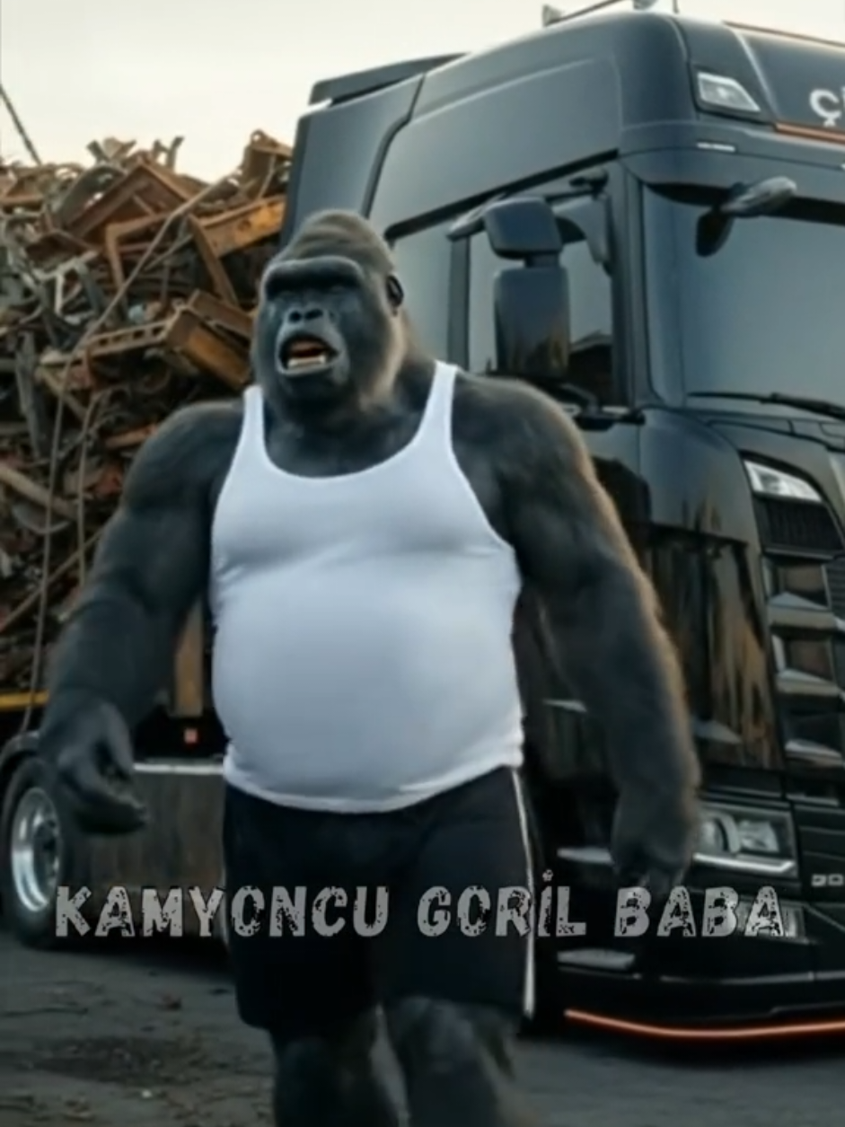 “Burası senin park yerin değilmiş Goril Baba! 😂”#GorilBaba #TırHayatı #KamyoncuGünlükleri #YoldaYaşam #tiktokturkey 