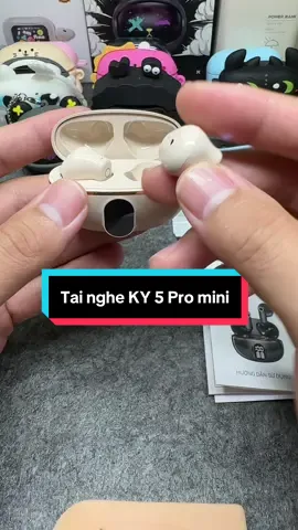 Tai nghe nhỏ gọn KY5 Pro AI có hỗ trợ dịch thuật. #tainghe #tainghebluetooth 